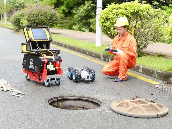 永靖管道机器人检测